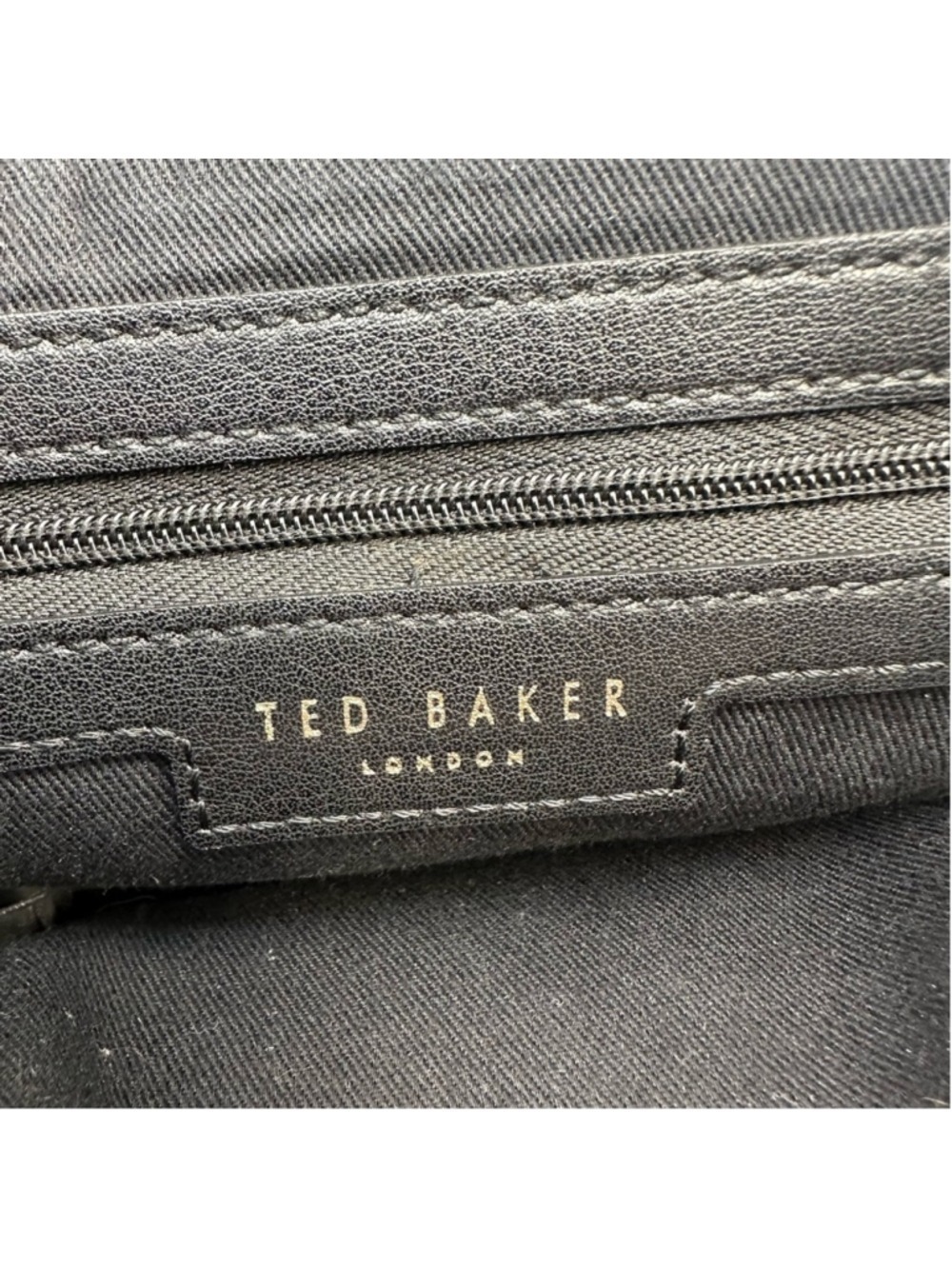 Ted Baker Women's Equenia Equestrian Mini Cross Body Bag Black Leather - Picture 5 of 16
